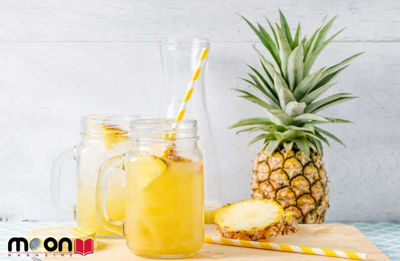 درمان سرفه با آب آناناس